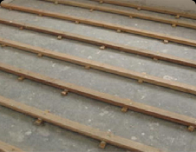 木工装修施工地板